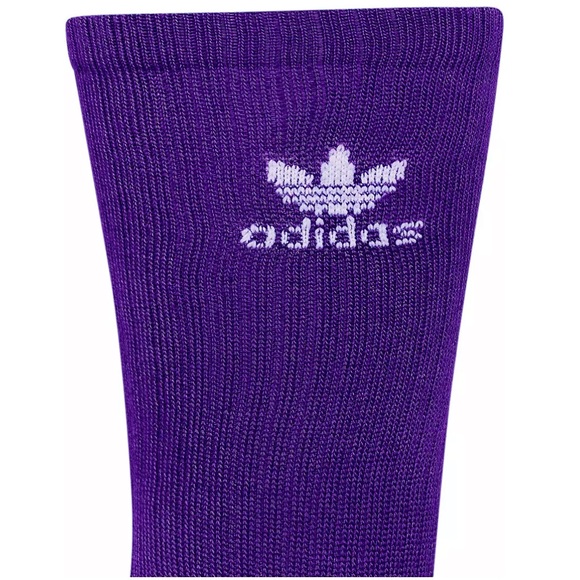 adidas Originals Trefoil 6-Pack Quarter Socks - Picture 9 of 10